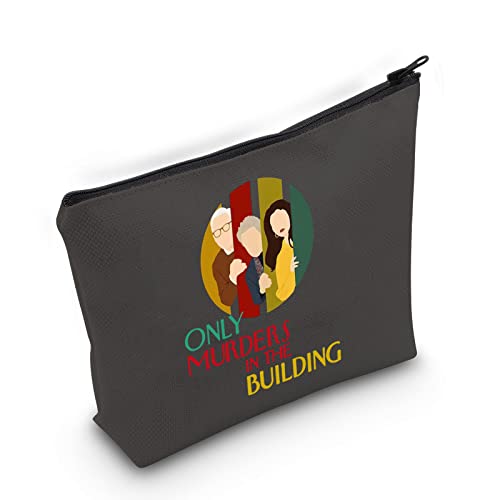 BLUPARK TV Show Inspired Gift TV Show Steve Martin Short Makeup Bag TV Show Merchandise (Only Murders)
