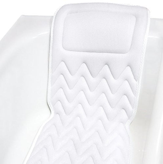 Bath Haven Bath Pillow for Bathtub - Full Body Mat & Cushion Headrest for Women and Men, Luxury Pillows for Neck and Back in Shower Tub Jacuzzi - Powerful Suction Cups - Spa Accessories Original