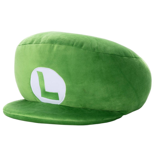 Takara Tomy A.R.T.S Plush Toy Mocchi-Mocchi-Gamestyle Super Mario Luigi'S Hat