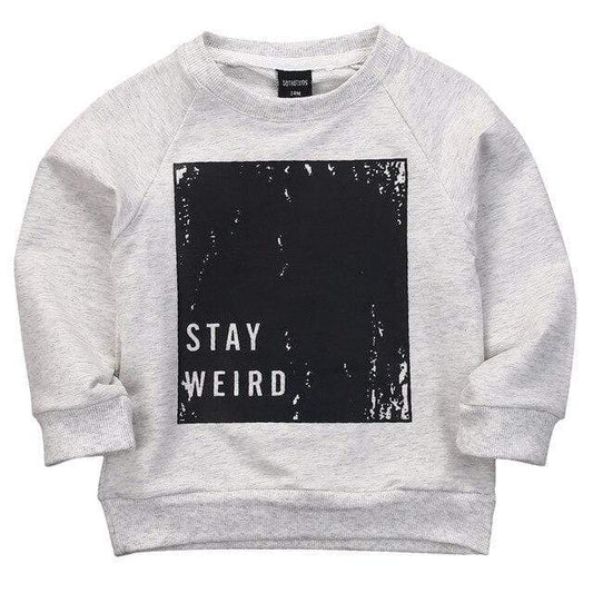 B / 4T / United States Stay Weird Sweatshirt