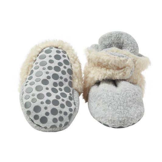 Zutano Furry Booties - Tadpole